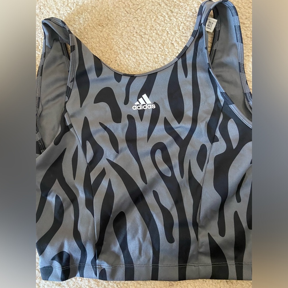 Adidas Crop Sports Top Sports Bra